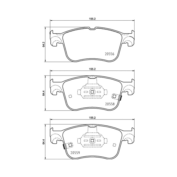 Brembo Brake Pad Euro Car Parts